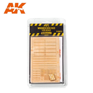 AK Interactive AK8225 LASER CUT WOODEN BOX 003 (5 UNITS) – zdjęcie 2