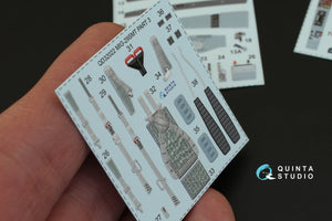 Quinta Studio QD32022 MiG-29SMT 3D-Printed &amp;amp; colored Interior on decal paper (for Trumpeter kit) 1/32 – image 2