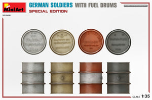 MiniArt 35366 GERMAN SOLDIERS WITH FUEL DRUMS. SPECIAL EDITION 1/35 – zdjęcie 5