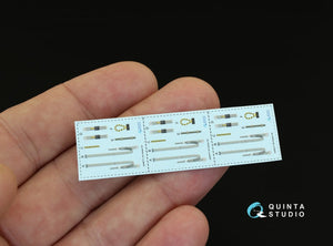 Quinta Studio QD48070 F-14D 3D-Printed &amp;amp; coloured Interior on decal paper (for Tamiya kit) 1/48 – Bild 3