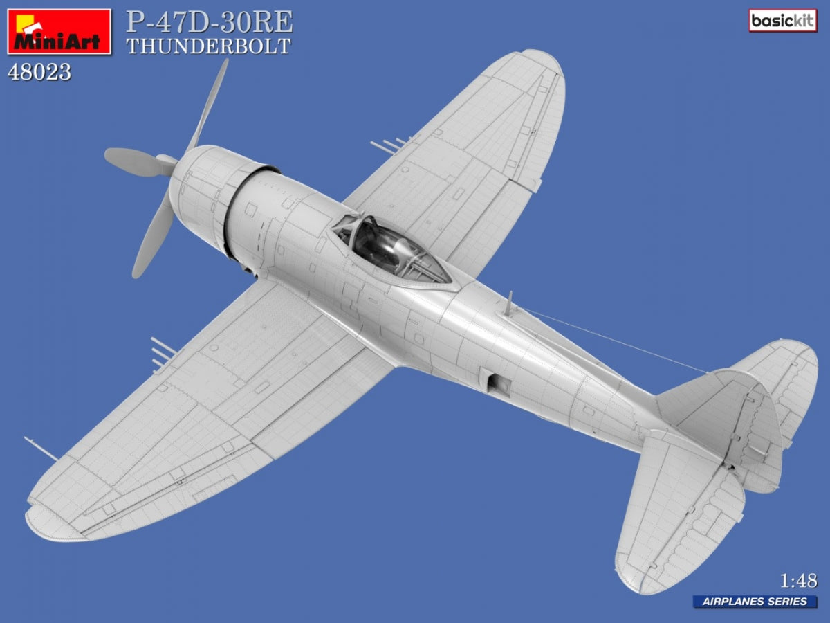 MiniArt 48023 P-47D-30RE THUNDERBOLT. BASIC KIT 1/48 – zdjęcie 7