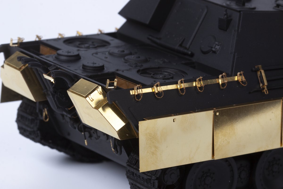 Eduard 36497 Jagdpanther Ausf. G1 schurzen ACADEMY 1/35 – zdjęcie 6