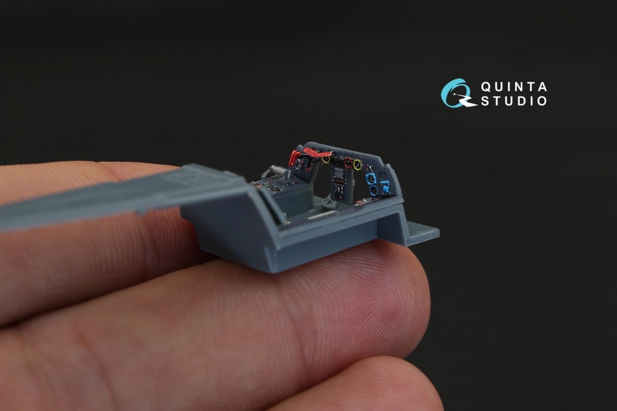 Quinta Studio QD48139 FW 190D-9 3D-Printed &amp;amp; coloured Interior on decal paper (for Eduard kit) 1/48 – zdjęcie 2
