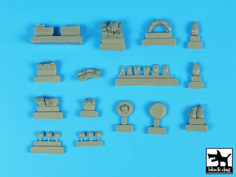 Black Dog T72116 Pattern 1920 accessories set for Roden 1/72 – immagine 4