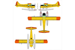 Dora Wings 48060 DHC-2 Beaver Floatplane 1/48 – image 3