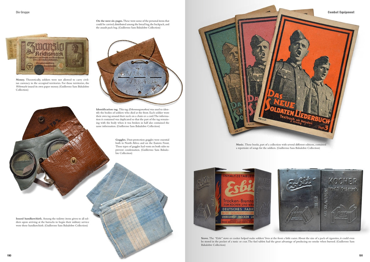 AK Interactive AK130025 DIE GRUPPE – WEAPONS AND EQUIPMENT OF THE GERMAN INFANTRY SQUAD (1939 – 1945) ( EN )