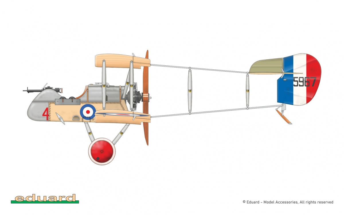 Eduard 8094 DH-2 - The ProfiPACK Edition 1/48 – immagine 4