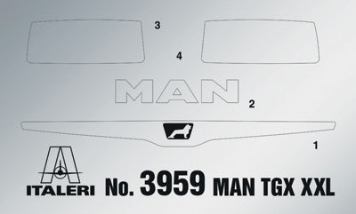 Italeri 3959 MAN TGX 18.500 XXL Lion Pro Edition 1/72 – zdjęcie 15