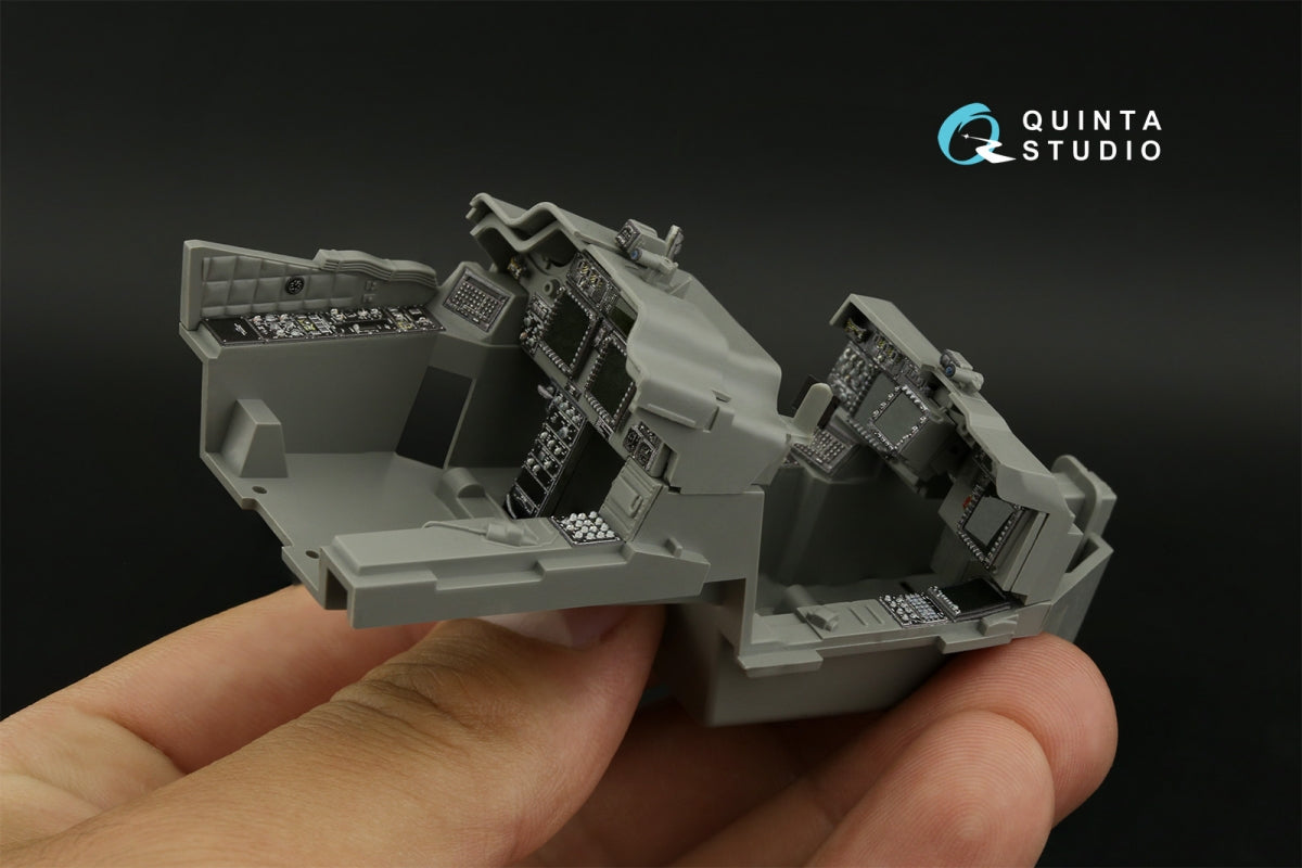 Quinta Studio QDS-35104 AH-64DI Saraf 3D-Printed &amp;amp; coloured Interior on decal paper (Takom) (Small version) 1/35 – zdjęcie 9