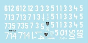 Star Decals 48-B1006 Wiking #1. Panthers of SS-Panzer Reg. 5 Wiking 1/48 – immagine 3