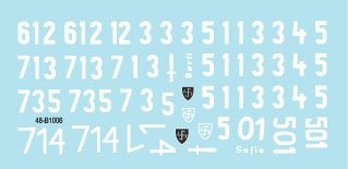 Star Decals 48-B1006 Wiking #1. Panthers of SS-Panzer Reg. 5 Wiking 1/48 – immagine 3