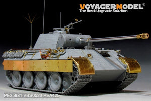 Voyager Model PE35981 WWII German Panther A Tank Basic For TAKOM 1/35 – immagine 2