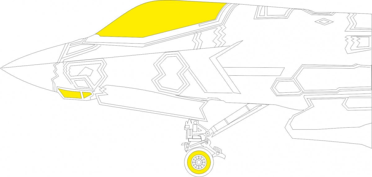 Eduard 674065 Lockheed Martin F-35 A Lightning II - LööKplus Set (for Tamiya Kits) 1/72