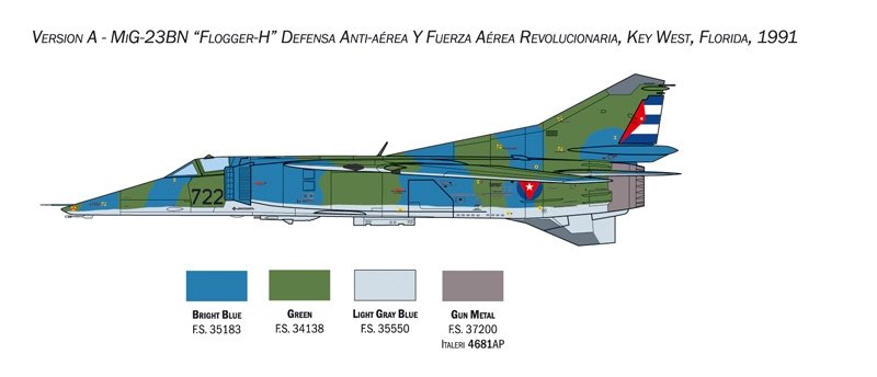 Italeri 2817 MiG-27/MiG-23BN Flogger 1/48 – image 4