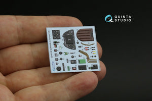 Quinta Studio QD48136 Spitfire Mk.V 3D-Printed &amp;amp; coloured Interior on decal paper (Tamiya) 1/48 – zdjęcie 4