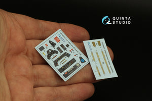 Quinta Studio QD48315 Fw 190A-5/6 3D-Printed &amp;amp; coloured Interior on decal paper (Eduard) 1/48 – zdjęcie 6