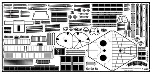 MK1 Design MD-20024 DKM Battleship SCHARNHORST DX PACK for Trumpeter 1/200 – zdjęcie 64