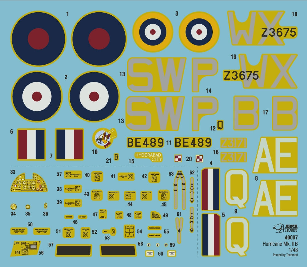 Arma Hobby 40007 Hurricane Mk.IIb 1/48 – zdjęcie 3