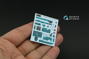 Quinta Studio QD48447 MiG-21UM 3D-Printed colored Interior on decal paper (Trumpeter) 1/48 – image 3