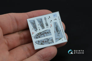 Quinta Studio QD+48438 Su-25SM/SM3 3D-Printed coloured Interior on decal paper (Zvezda/Quinta Models/Arma Models) 1/48 – zdjęcie 5