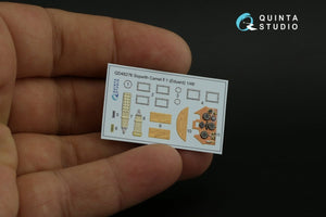 Quinta Studio QD48276 Sopwith Camel F.1 3D-Printed &amp;amp; colored Interior on decal paper (Eduard) 1/48 – image 2