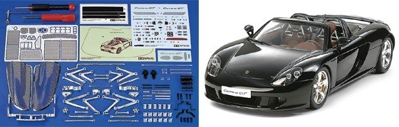 Tamiya 12050 Porsche Carrera GT 1/12 – zdjęcie 3