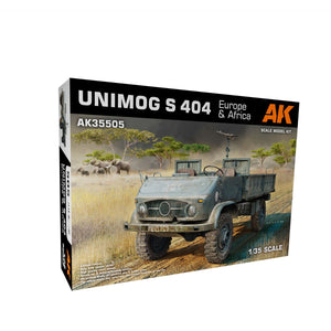 AK Interactive AK35505 UNIMOG S 404 EUROPE &amp;amp; AFRICA 1/35