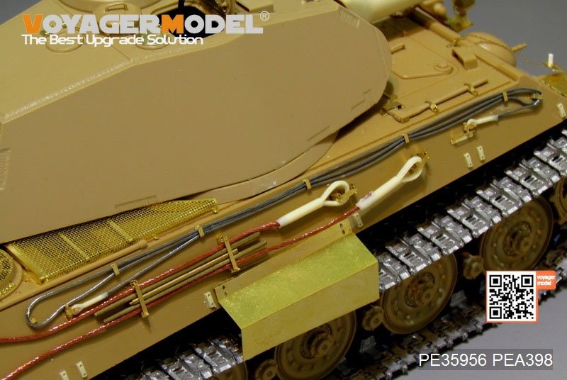 Voyager Model PE35956 WWII German King Tiger (Porsche Turret) For MENG TS-037 1/35 – imagen 13