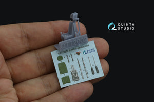 Quinta Studio QR+72032 K-36D-5 ejection seat (for Su-35, Su-57 aircraft) (All kits) 1/72 – image 2