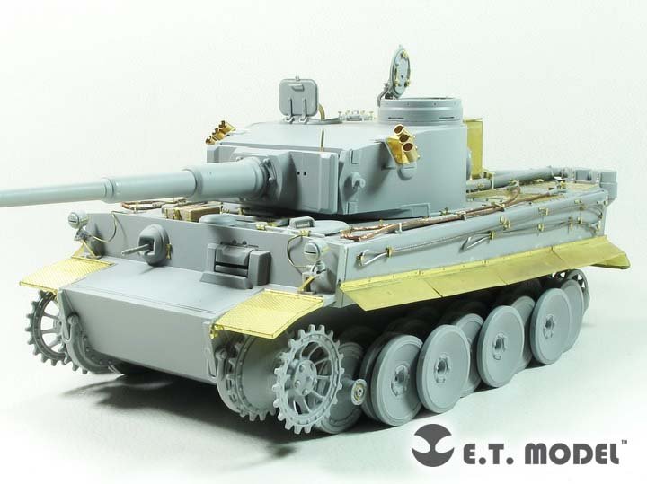 E.T. Model E35-249 WWII German TIGER I “Tunisian Initial” Basic (For DRAGON Smart Kit) 1/35 – immagine 2
