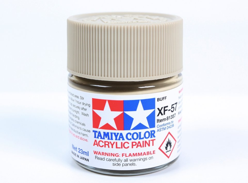 Tamiya 81357 Acryl XF-57 Buff 23ml – zdjęcie 2