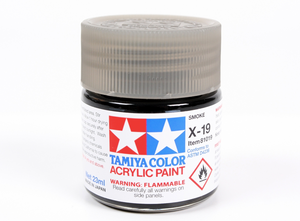 Tamiya 81019 Acryl X-19 Smoke 23ml – zdjęcie 2