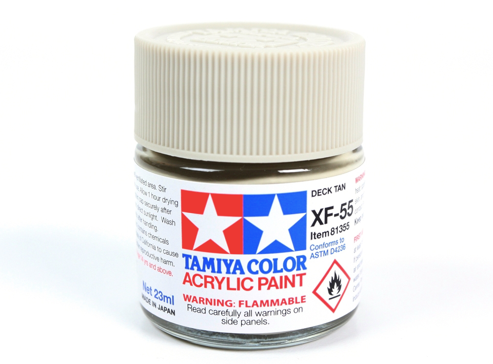 Tamiya 81355 Acryl XF-55 Deck Tan 23ml – zdjęcie 2
