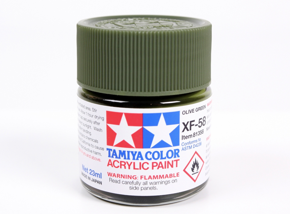 Tamiya 81358 Acryl XF-58 Olive Green 23ml – zdjęcie 2