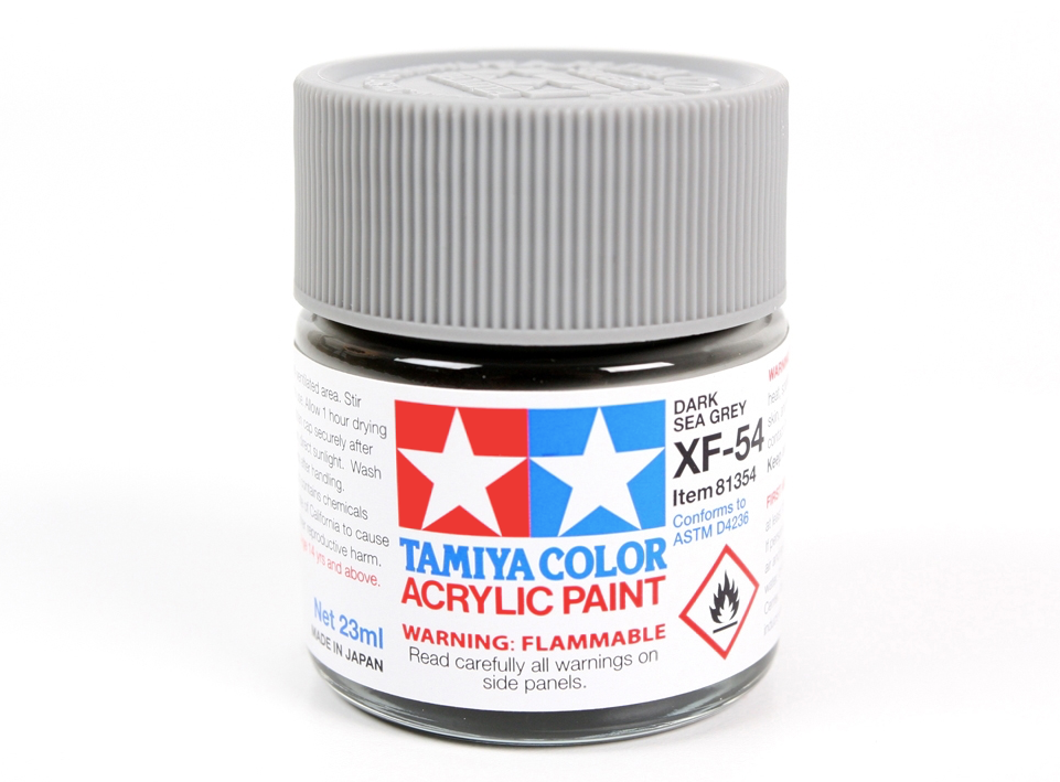 Tamiya 81354 Acryl XF-54 Dark Sea Grey 23ml – zdjęcie 2