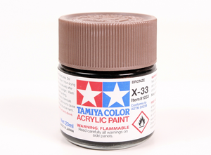 Tamiya 81033 Acryl X-33 Bronze 23ml – zdjęcie 2