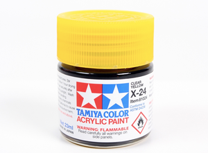 Tamiya 81024 Acryl X-24 Clear Yellow 23ml – zdjęcie 3