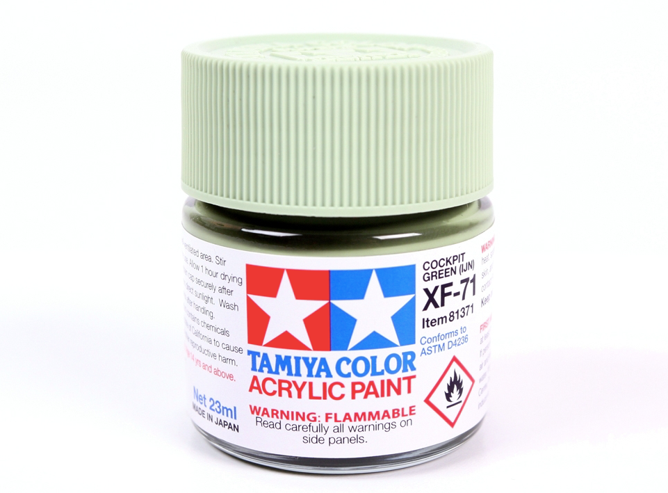 Tamiya 81371 Acryl XF-71 Cockpit Green (IJN) 23ml – zdjęcie 3