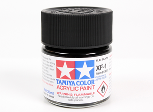 Tamiya 81301 Acryl XF-1 Flat Black 23ml – immagine 3