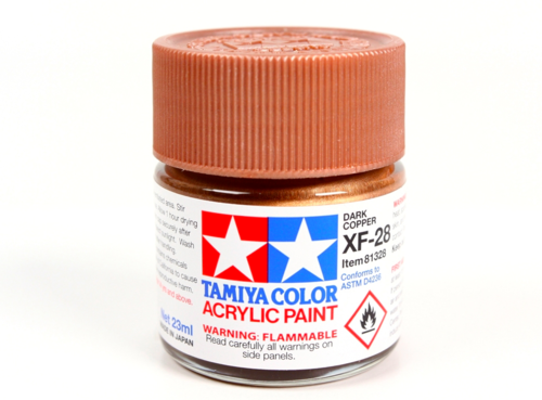 Tamiya 81328 Acryl XF-28 Dark Copper 23ml – zdjęcie 2