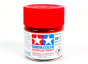 Tamiya 81307 Acryl XF-7 Flat Red 23ml – Bild 2