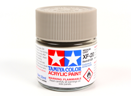 Tamiya 81320 Acryl XF-20 Medium Grey 23ml – zdjęcie 2