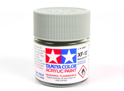 Tamiya 81312 Acryl XF-12 J.N. Grey 23ml – zdjęcie 2