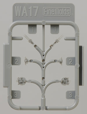 Fine Molds WA17 Twin Mount Bofors 40 mm AA 1/700 – zdjęcie 3