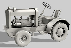 Thunder Model 32001 US Tug Clarktor-6 Mill-33 The heavy duty airfield tractor 1/32 – immagine 6