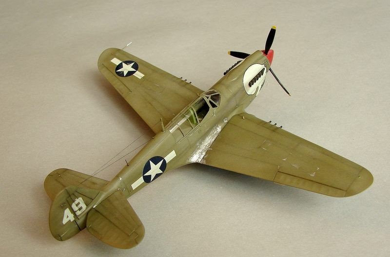 Hasegawa A9 P-40N Warhawk 1/72 – zdjęcie 7