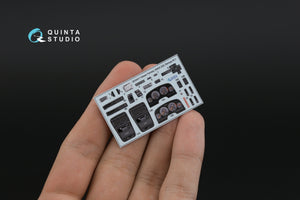 Quinta Studio QD24011 Nissan Fairlady 300ZX Z32 3D-Printed &amp;amp; coloured Interior on decal paper (Tamiya) 1/24 – zdjęcie 4