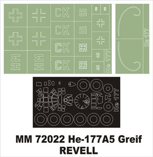 Montex MM72022 He-177 Greif REVELL 4616 1/72