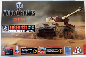 Italeri 36512 WORLD OF TANKS TIGER 131 Limited edition 1/35 – zdjęcie 2