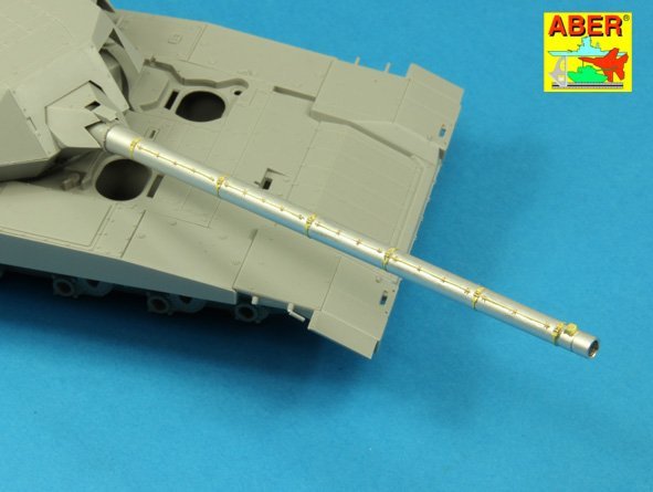 Aber 35 L-187 Armament for Russian Main Battle Tank T-14 ARMATA barrel for 125 mm 2A82-1M cannon &amp;amp; barrel for 12.7 mm Kord AA MG 1/35 – image 13